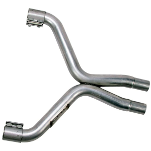 BBK Performance - Ford Mustang V6 3.7L 2011-2014 High Flow Catted X-Pipe 2-1/2" - Image 3