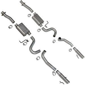BBK Performance - Ford Mustang 5.0L 1986-2004 Varitune Cat Back Exhaust System - Image 1