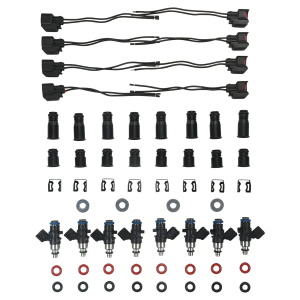 LS 550cc DeatschWerks Fuel Injectors Kit - Will Fit Any LS Rail, Manifold & Engine