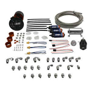 DeatschWerks - X3 Series F-150 Coyote 2015+ Triple Fuel Pump Module W/ 3 DW400 Fuel Pumps & PFTE Plumbing Kit - Image 1
