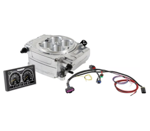 Holley Sniper 2 EFI 4BBL Throttle Body Fuel Injection Kit W/ 5" Handheld - Polished