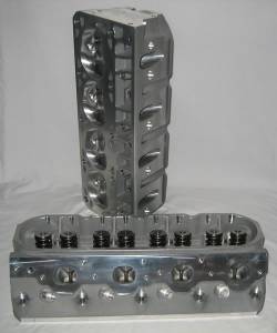 AFR 210cc LSX Bare Cylinder Heads, 66cc Chambers, No Parts