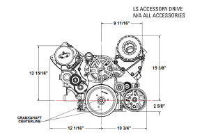 ATI/Procharger - ProCharger Chevy LS Serpentine Front End Accessory Drive Kit - Image 14