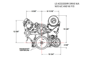 ATI/Procharger - ProCharger Chevy LS Serpentine Front End Accessory Drive Kit - Image 17