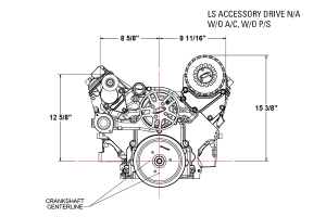 ATI/Procharger - ProCharger Chevy LS Serpentine Front End Accessory Drive Kit - Image 20