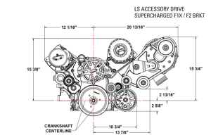 ATI/Procharger - ProCharger Chevy LS Serpentine Front End Accessory Drive Kit With ProCharger Mounting Bracket - Image 11