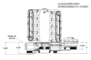 ATI/Procharger - ProCharger Chevy LS Serpentine Front End Accessory Drive Kit With ProCharger Mounting Bracket - Image 12