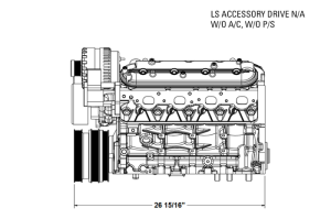 ATI/Procharger - ProCharger Chevy LS Serpentine Front End Accessory Drive Kit With ProCharger Mounting Bracket - Image 22