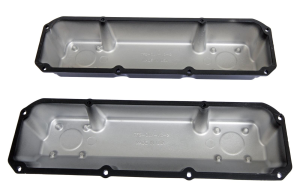 Trickflow - Trickflow Ford 351C, 351M, 400M & Clevor Cast Aluminum Tall Valve Covers - Black - Image 2