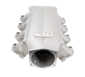 BTR LS Trinity Cast Aluminum Intake Manifold for GM Cathedral Port Heads - Natural Finish