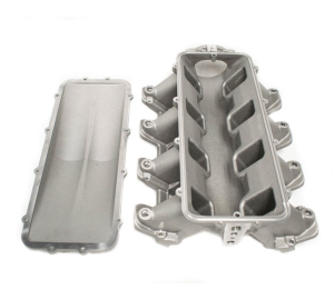 Brian Tooley Racing - BTR LS Equalizer 1 Cast Aluminum Intake Manifolds for GM Cathedral Port Heads - Natural Finish - Image 4