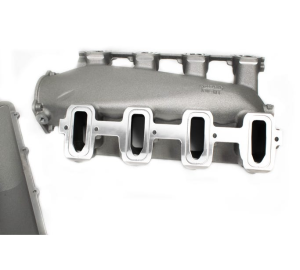 Brian Tooley Racing - BTR LS Equalizer 1 Cast Aluminum Intake Manifolds for GM Cathedral Port Heads - Natural Finish - Image 5