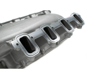 Brian Tooley Racing - BTR LS Equalizer 3 Cast Aluminum Intake Manifolds for GM Rectangle Port Heads - Black Finish - Image 4