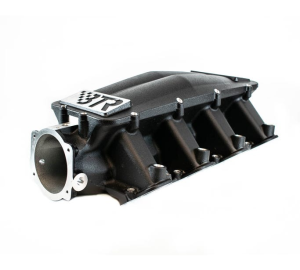 BTR LS Equalizer 3 Cast Aluminum Intake Manifolds for GM Rectangle Port Heads - Black Finish