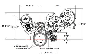 ATI/Procharger - ProCharger SBC Front End Accessory Serpentine Drive Kit - Image 6