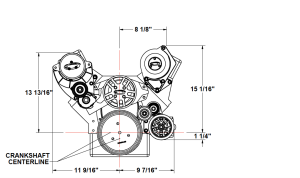 ATI/Procharger - ProCharger SBC Front End Accessory Serpentine Drive Kit - Image 10