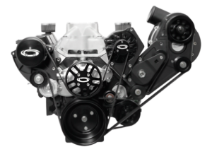 ATI/Procharger - ProCharger SBC Front End Accessory Serpentine Drive Kit With F-1X Supercharger Head Unit - 10 Rib - Image 2