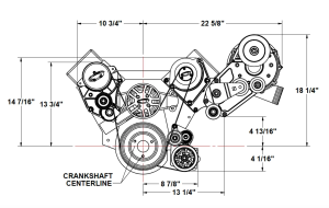 ATI/Procharger - ProCharger BBC Front End Accessory Serpentine Drive Kit - Image 7