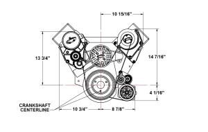 ATI/Procharger - ProCharger BBC Front End Accessory Serpentine Drive Kit - Image 9