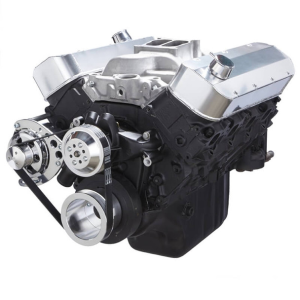 CVF Chevy Big Block Gen IV Serpentine Conversion Kit with Alternator Bracket Only For Long Water Pump - Polished