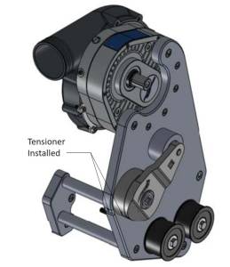 ATI/Procharger - ProCharger 2019-23 GM Truck Supercharger Mounting Bracket - Image 2