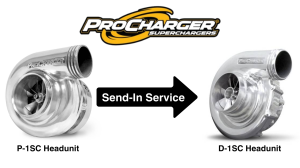 ATI ProCharger P-1SC Headunit To D-1SC Headunit Send-In Upgrade Service