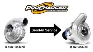 ATI ProCharger D-1SC Headunit To D-1X Headunit Send-In Upgrade Service
