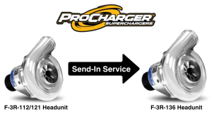 ATI ProCharger F-3R-112/121 Headunit To F-3R-136 Headunit Send-In Upgrade Service