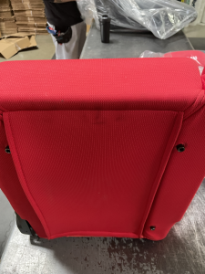 Corbeau-Blem - Blemished Corbeau A4 Red Cloth Reclining Racing Seat - Pair - Image 4