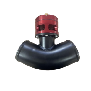 ATI/Procharger - ProCharger 3" Air Tube W/ Red Race Valve - Image 2