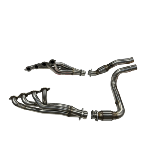 Kooks Headers - Cadillac Escalade V 2023+ Kooks Long Tube Headers & Green Catted Connection Pipes 1-7/8" x 3" - Image 2