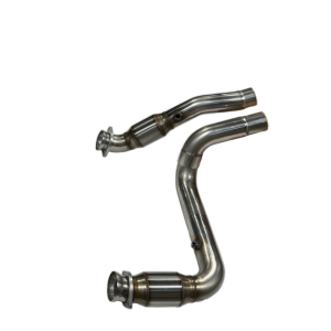 Kooks Headers - Cadillac Escalade V 2023+ Kooks 3" Green Catted Connection Pipes - Image 1