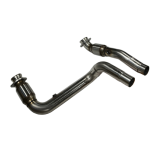 Kooks Headers - Cadillac Escalade V 2023+ Kooks 3" Green Catted Connection Pipes - Image 2