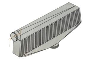 ATI/Procharger - ProCharger 2005-13 C6 Corvette 3 Core Intercooler - 3.0" Inlet/Outlet - Image 3