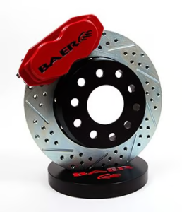 Baer Brakes  - Baer GM A/F/X Body 4 Piston SS4+ Front Disc Brake Kit - 11" Disc (Red Caliper) - Image 2