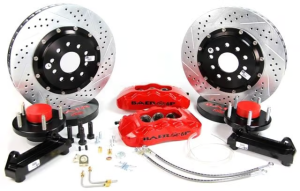 Baer 1960-1987 Chevy C10 2WD 6 Piston Pro+ Front Disc Brakes - 14" Disc (Requires CPP 2.5" Drop Spindles)