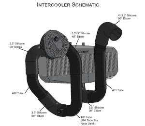 ATI/Procharger - ProCharger 2021-23 Ford F-150 4.5" Race Intercooler - Image 2