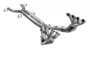 ARH Corvette C7 LT1/LT4/LT5 2014-2019 2" x 2-1/8" x 3-1/2" Long Tube Headers With Non Catted X-Pipe Race System (Edelbrock Heads)