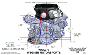 Whipple Superchargers - Whipple GM LSX Front Feed 3.0L Inverted Supercharger Intercooled Hot Rod Kit - Image 6