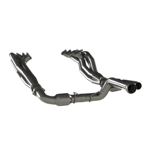 Kooks Headers - Ford F-150 Raptor R 5.2L 2022+ Kooks Long Tube Headers w/ Green Catted Connection Pipes 1-7/8" x 3" - Image 3