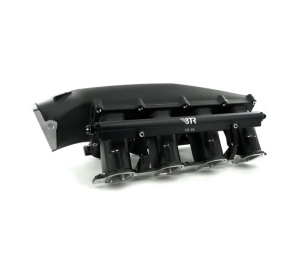 Brian Tooley Racing - BTR Gen V LT Trinity Cast Aluminum Mid-Length Intake Manifold W/ Injector Holes - Black Finish - Image 2