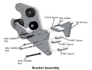 ProCharger 2011-22 Ram 1500 Supercharger Mounting Bracket