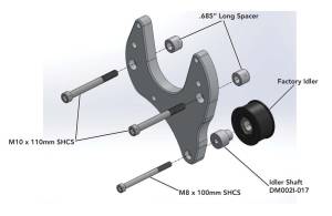 ProCharger 2012-18 Jeep Wrangler JK Supercharger Mounting Bracket 