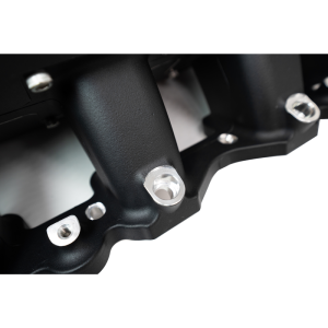 Texas Speed - Texas Speed Low-Pro LS 103mm Black Cast Intake Manifold - Cathedral Port - Image 3