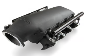 Holley - Holley Lo-Ram LS3 Intake Manifold w/ High Flow Fuel Rails - Black - Image 2