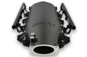 Holley - Holley Lo-Ram LS3 Intake Manifold w/ High Flow Fuel Rails - Black - Image 5