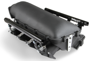 Holley - Holley Lo-Ram LS1/LS2/LS6 Intake Manifold w/ High Flow Fuel Rails - Black - Image 3