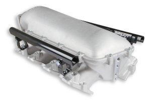 Holley - Holley Lo-Ram LS1/LS2/LS6 Intake Manifold w/ High Flow Fuel Rails - Natural - Image 2