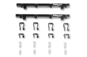Holley - Holley Lo-Ram LS1/LS2/LS6 Intake Manifold w/ High Flow Fuel Rails - Natural - Image 5