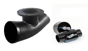 ProCharger 3" Curved Air Tube w/ ProFlow Valve